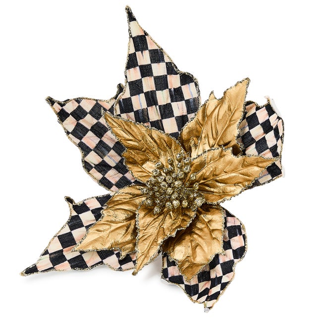 Courtly Noel Poinsettia Clip image number 0