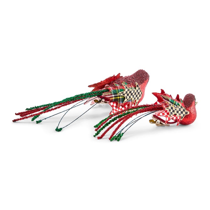 Timeless Tartan Bird Clips, Set of 2 image number 4