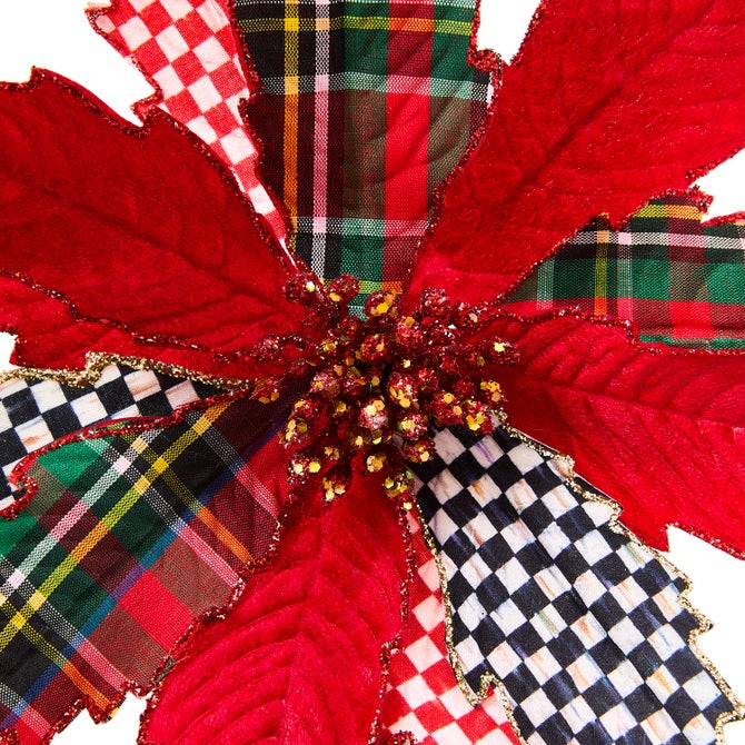 Timeless Tartan Poinsettia Stem image number 2