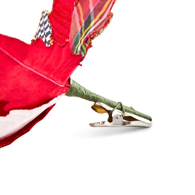 Timeless Tartan Poinsettia Clip image number 3