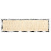 Courtly Check Natural Honeycomb 2'6" x 9' Jute Rug