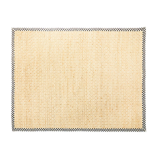 Courtly Check Natural Honeycomb 8' x 10' Jute Rug image number 0