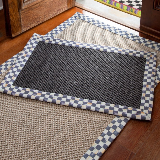 Courtly Check Black Sisal 2' x 3' Rug image number 4