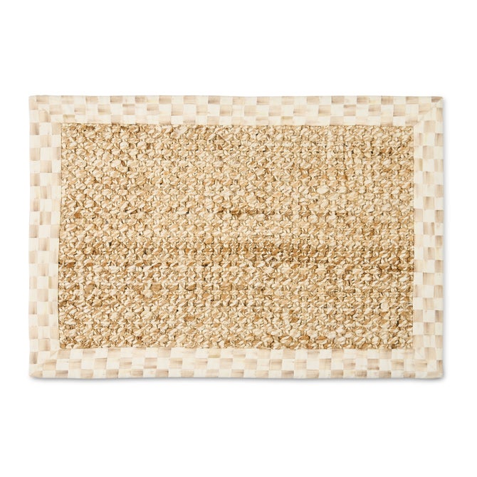 Mocha Check Chunky Jute 2' x 3' Jute Rug image number 0