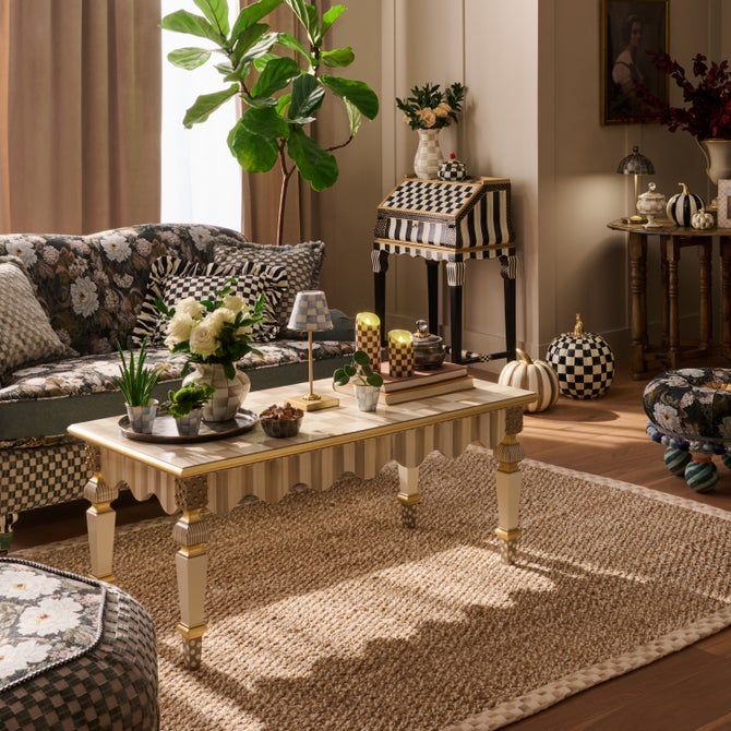 Mocha Check Chunky Jute 8' x 10' Jute Rug image number 3