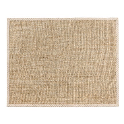 Mocha Check Chunky Jute 8' x 10' Jute Rug