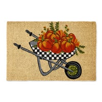 Autumn Wheelbarrow Entrance Mat