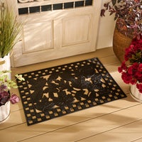 Autumn Leaves Rubber Entrance Mat
