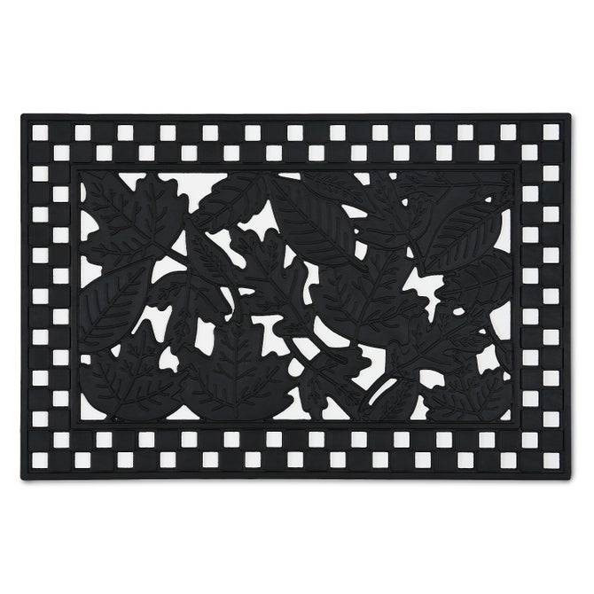 Autumn Leaves Rubber Entrance Mat image number 0