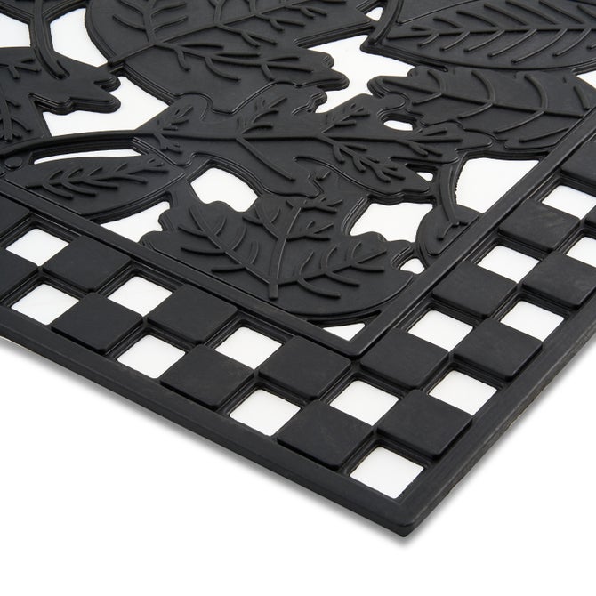 Autumn Leaves Rubber Double Door Entrance Mat image number 2