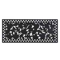 Autumn Leaves Rubber Double Door Entrance Mat