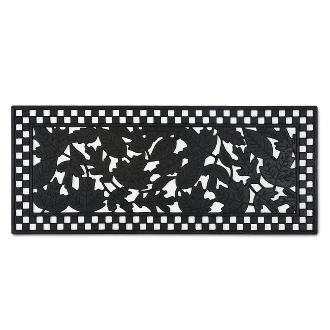 Autumn Leaves Rubber Double Door Entrance Mat image number 0