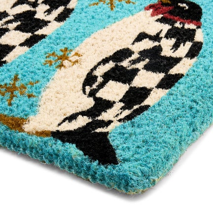 Penguin Parade Entrance Mat