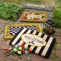 Courtly Check Entrance Mat