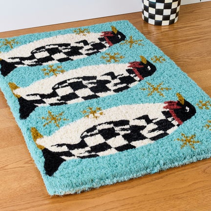 Monogrammed "A" Entrance Mat