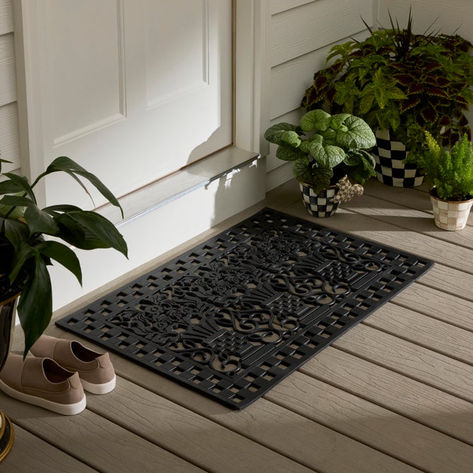 Great Vase Rubber Entrance Mat image number 1