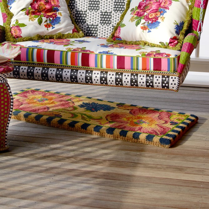 Flower Market Double Door Entrance Mat image number 3
