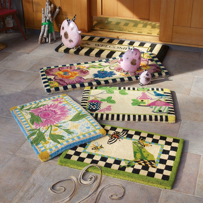Flower Market Double Door Entrance Mat image number 4