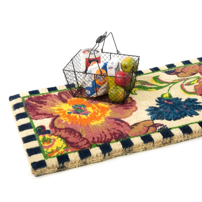 Flower Market Double Door Entrance Mat image number 6