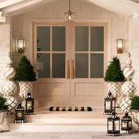 Welcome Awning Stripe Entrance Mat