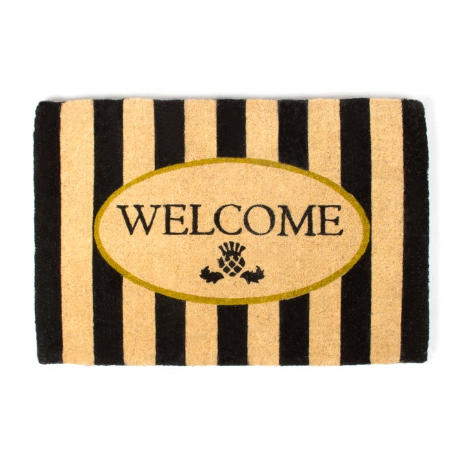 Welcome Awning Stripe Entrance Mat image number 0