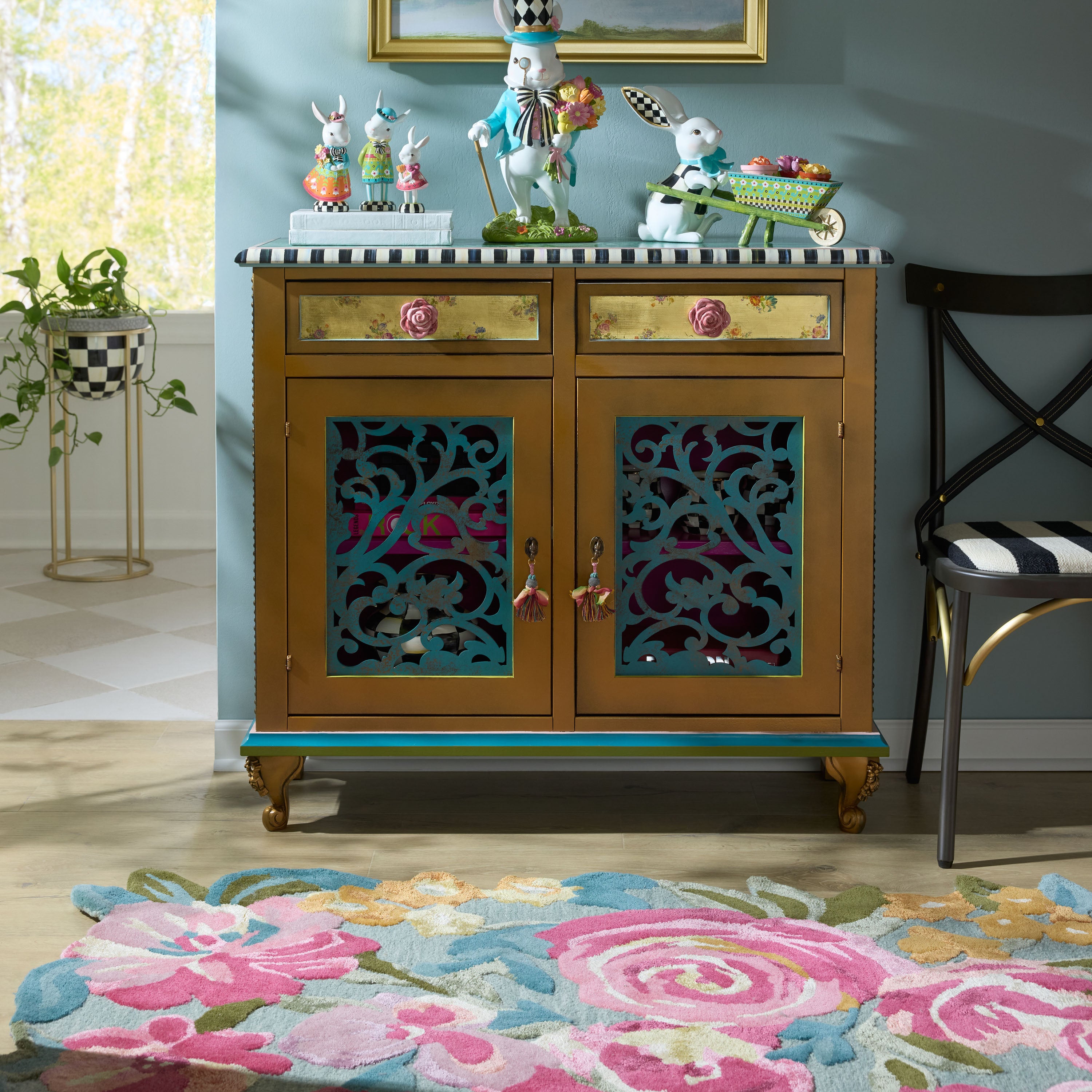 MacKenzie-Childs | Magic Garden 8' x 10' Rug