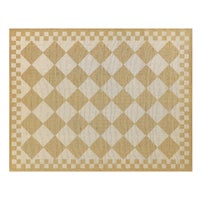 White Diamond 8' x 10' Indoor/Outdoor Rug