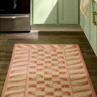 Rosy Check Rug