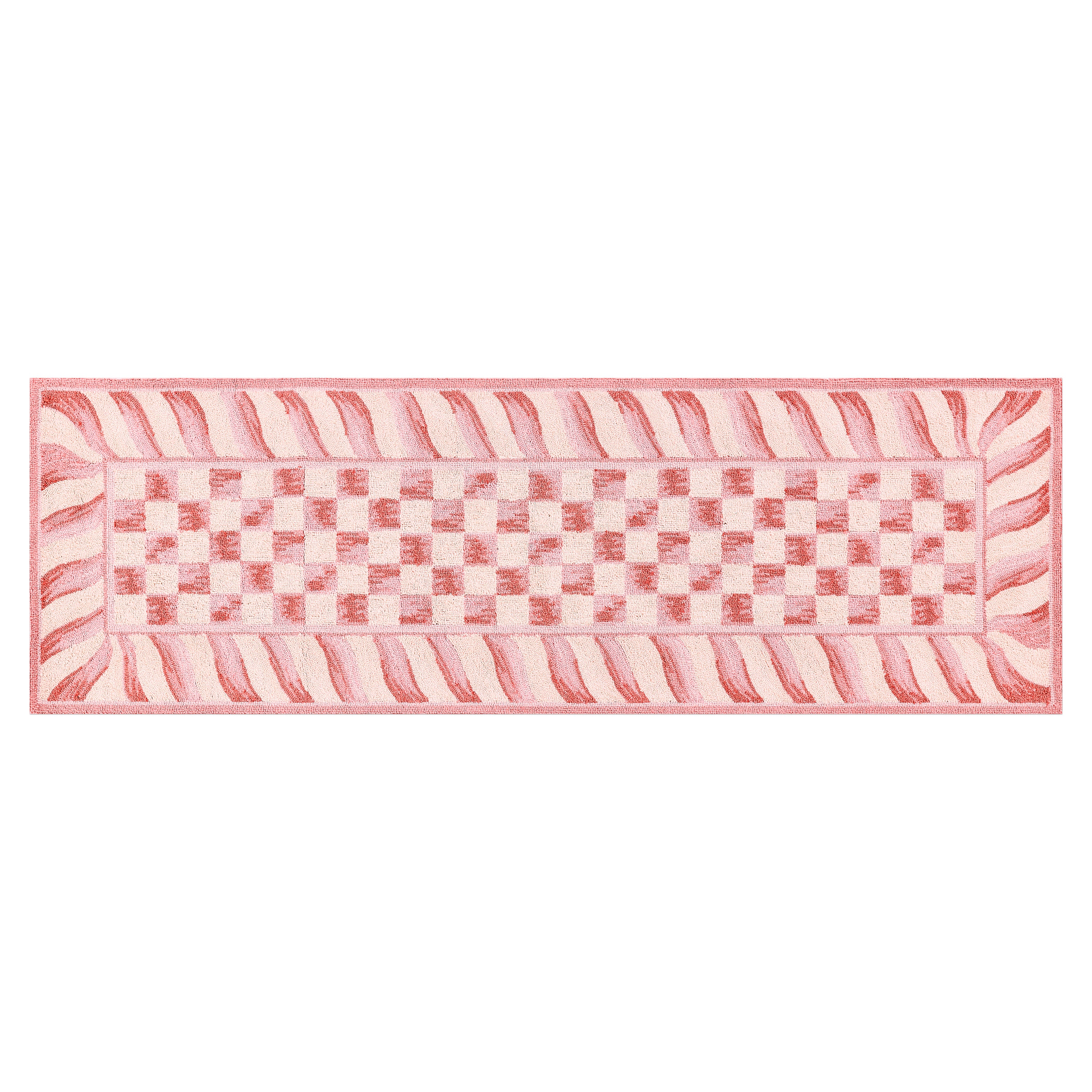 MacKenzie-Childs | Rosy Check 2'6
