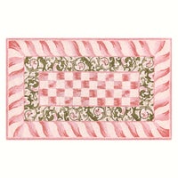 Rosy Check Rug
