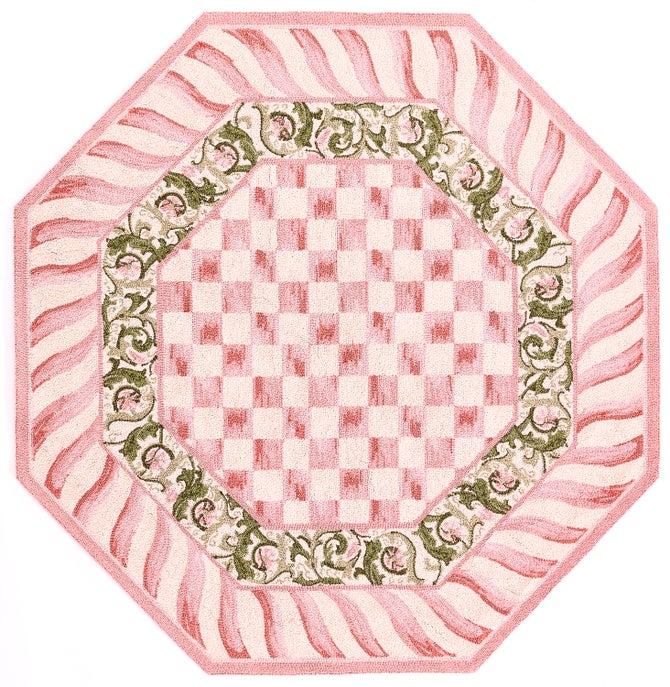 Rosy Check Rug image number 3