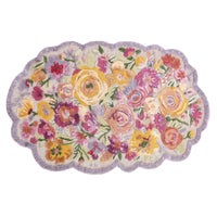 Scalloped Flower Meadow 3' x 5' Rug