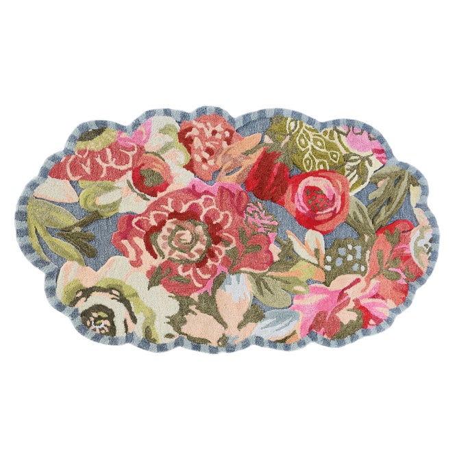 Sea Garden Floral 3' x 5' Rug image number 0