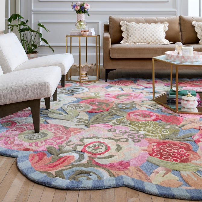 Sea Garden Floral 8' x 10' Rug image number 1