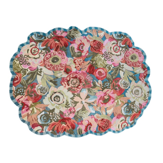 Sea Garden Floral 8' x 10' Rug image number 0