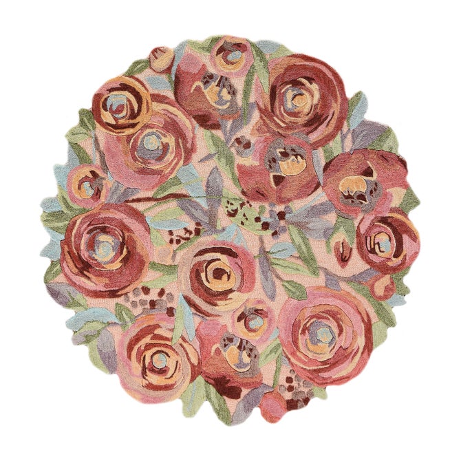 Sonia's Rose 6' Round Rug image number 0
