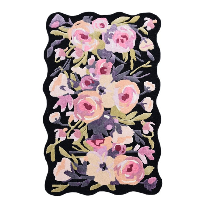 Violet Roses 3' x 5' Rug image number 0