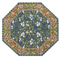 Tapestry Floral 6' Octagon Rug