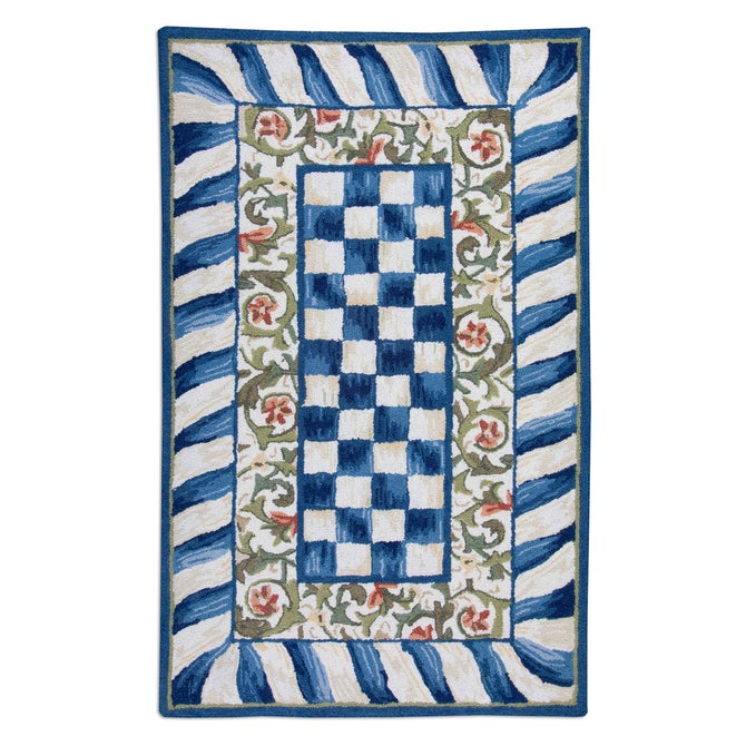 Truly Royal Check 3' x 5' Rug image number 0