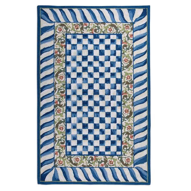 Truly Royal Check 5' x 8' Rug image number 0