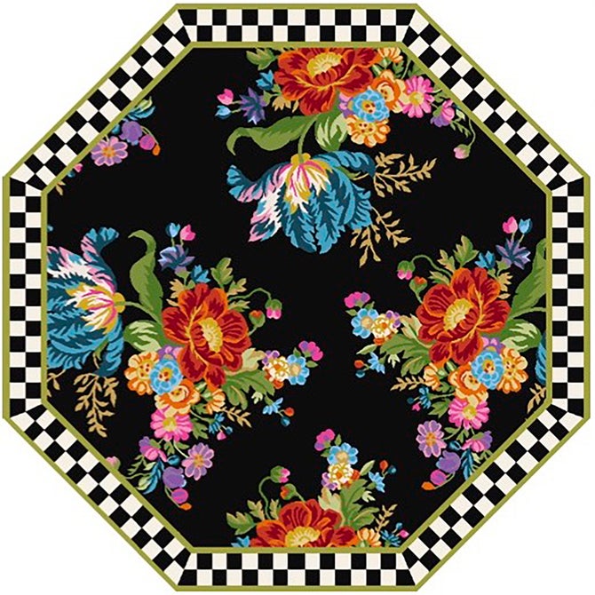 Flower Market 6' Octagon Rug image number 0