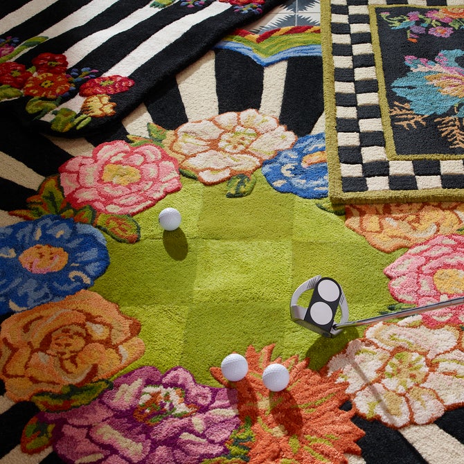 Cutting Garden 6' Round Rug image number 1