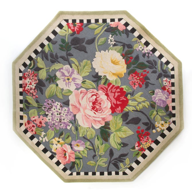 Tudor Rose 6' Octagon Rug image number 0