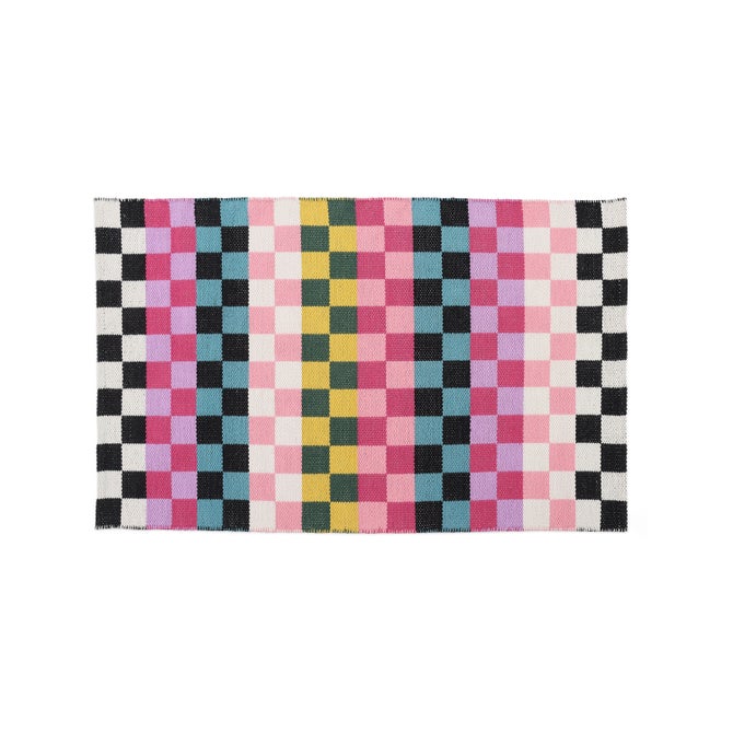 Calypso Checked 3' x 5' Indoor/Outdoor Rug image number 0