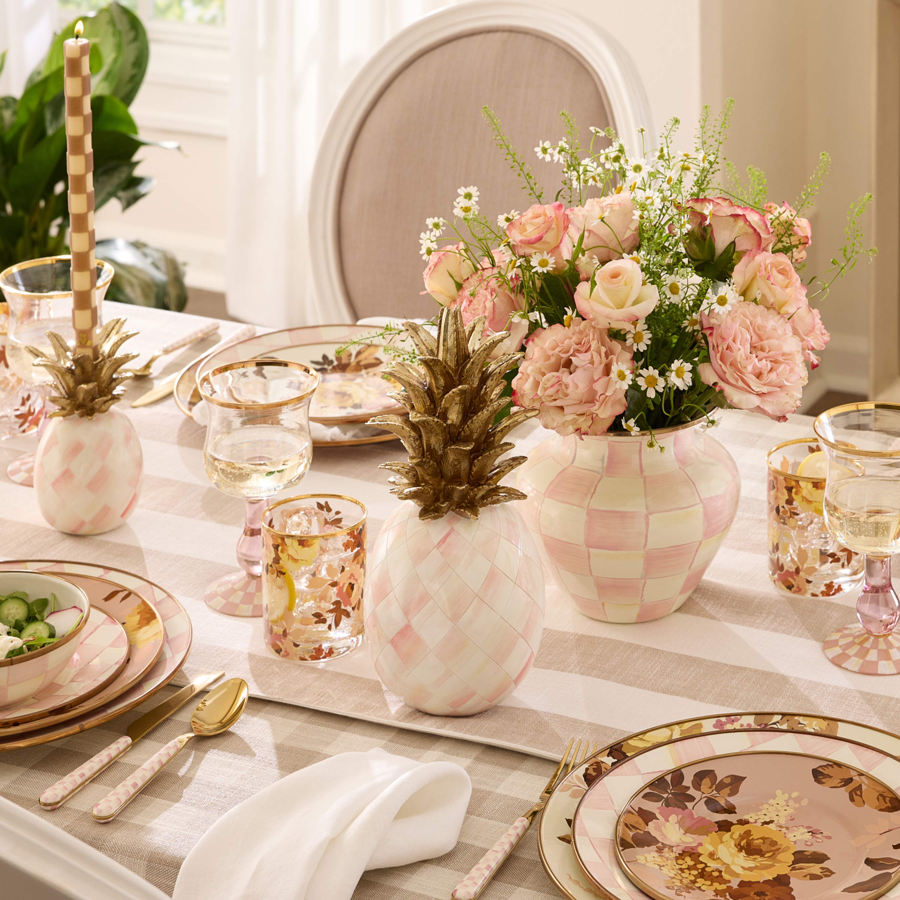 MacKenzie-Childs | Rosy Pineapple