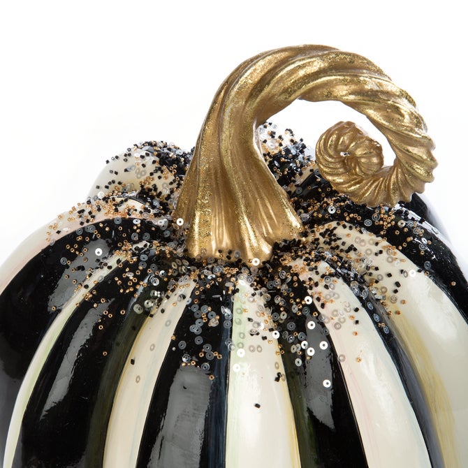 Beaded Stripe Pumpkin - Medium image number 5