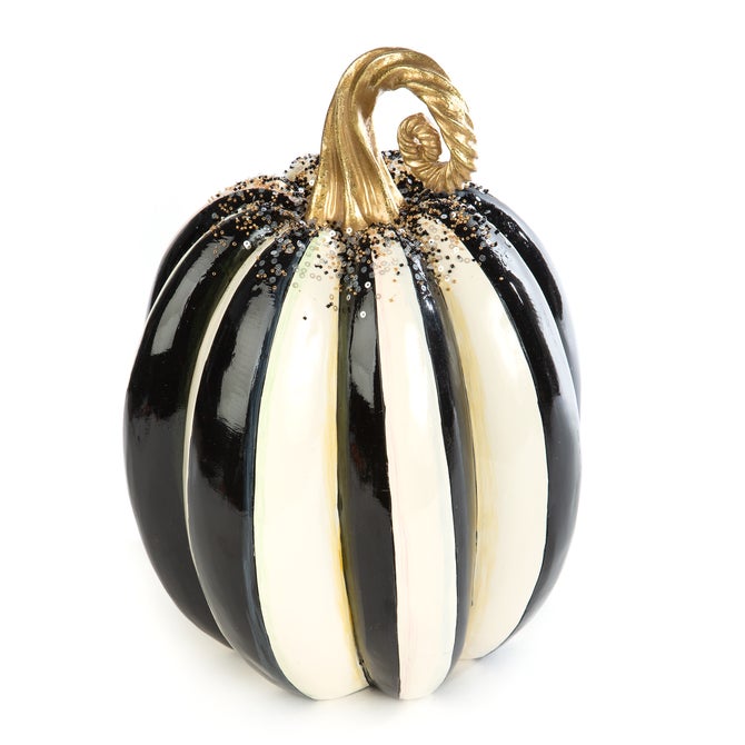Beaded Stripe Pumpkin - Medium image number 0