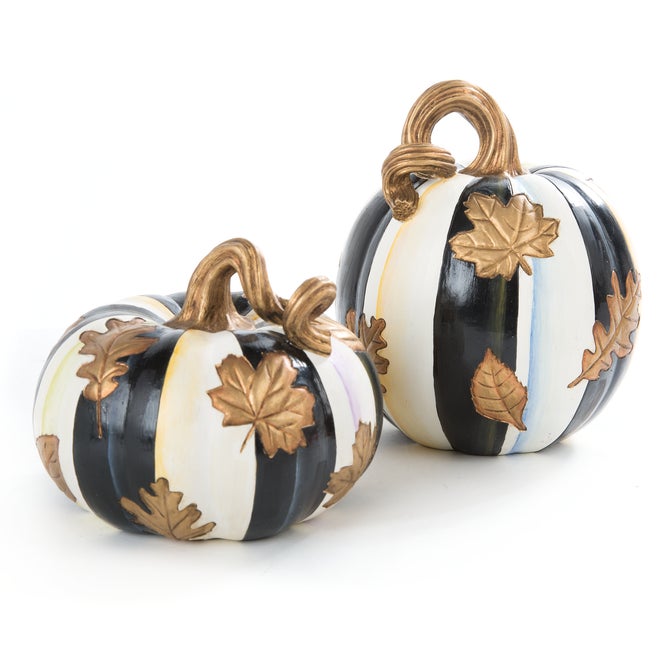 Falling Leaves Squashed Pumpkin - Small image number 3
