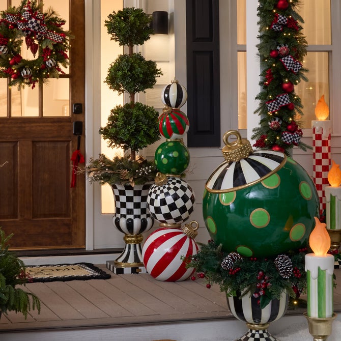 Jolly Stacked Ornaments Trophy image number 2