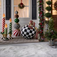 Jolly Courtly Check Outdoor Ornament